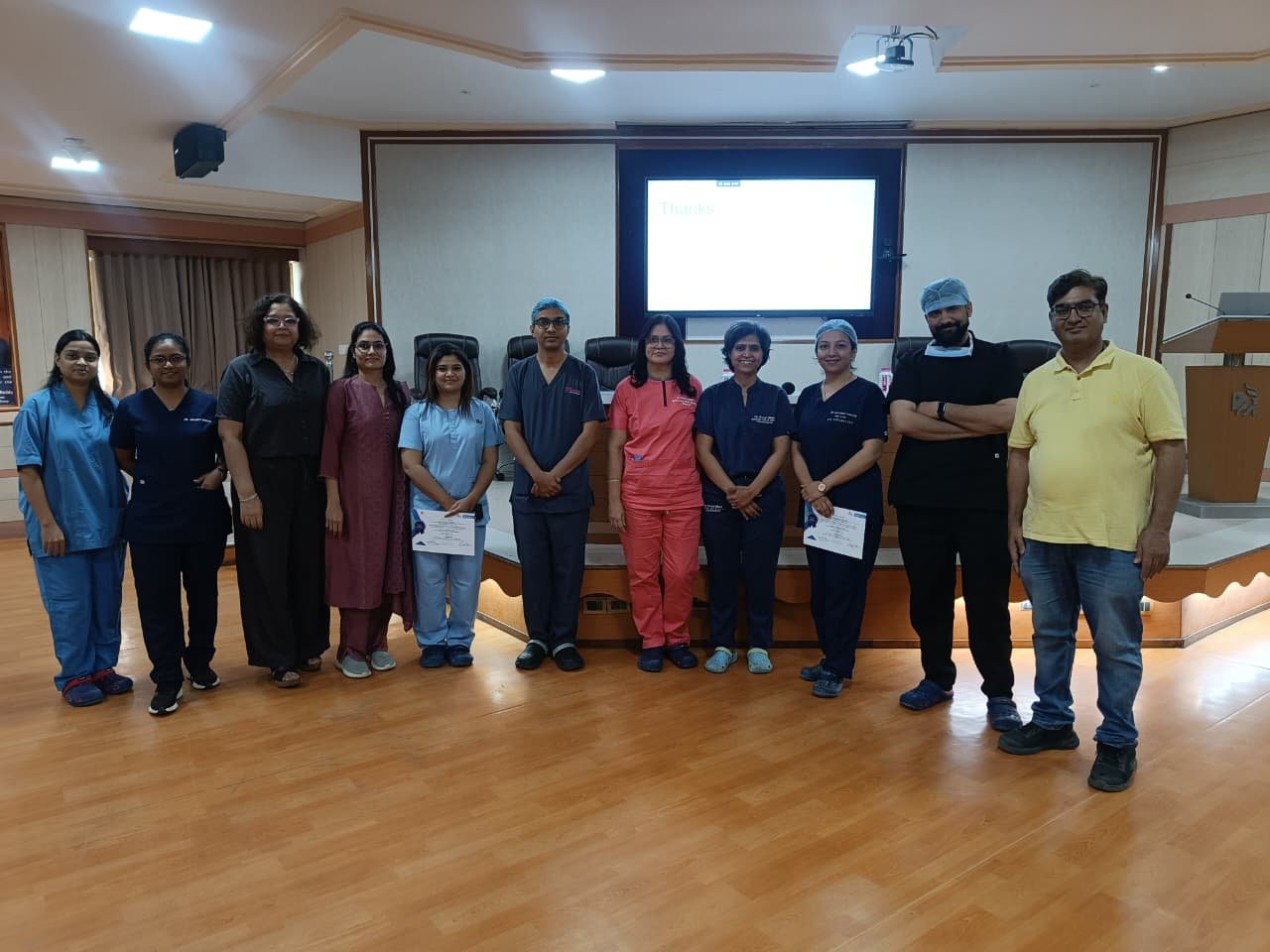 Training participants